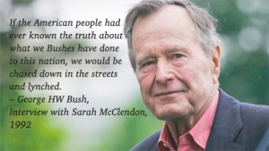 Bush Quote on Deeds