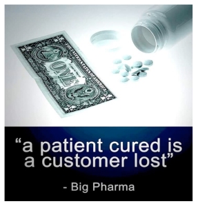 Cured patient is customer lost