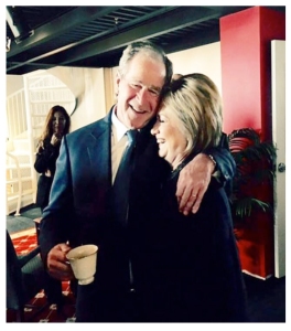 Bush & Hillary