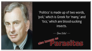 Parasites Politics